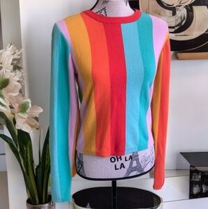 🍋 BUFFALO Rainbow 🌈 Sweater SMALL